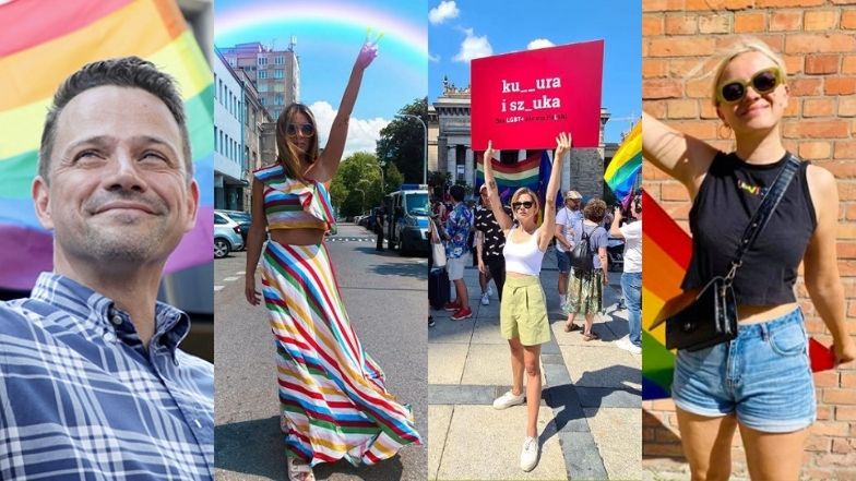 Gwiazdy celebrują Paradę Równości