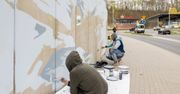Wyjątkowy mural powstaje obok Słowianki. To Gorzów Mistrzów