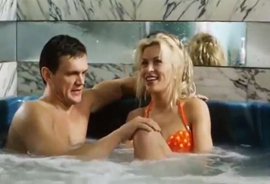 Cezary Pazura i Joanna Samojłowicz 