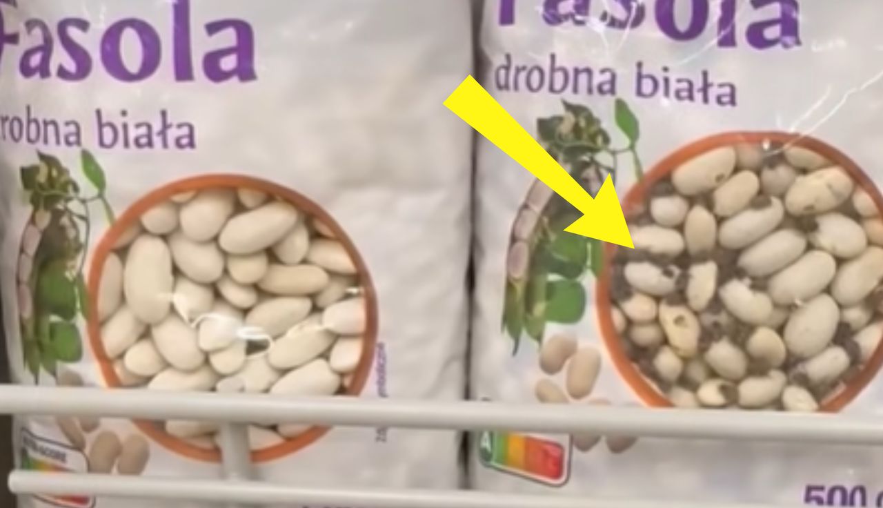 Taki widok w sklepie Auchan. Natychmiast zaczęła nagrywać