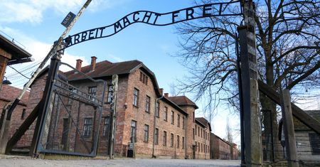 Muzeum Auschwitz wyremontuje historyczny barak. Prace przy bramie "Arbeit macht frei"