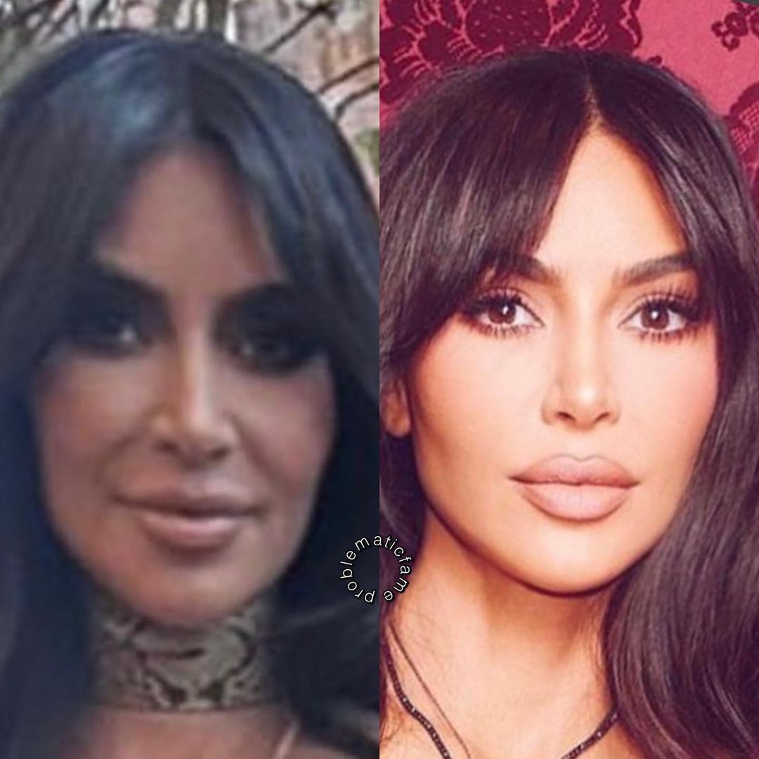 Tak naprawdę wygląda Kim Kardashian
