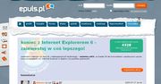 Epuls zachęca użytkowników do aktualizacji IE 6
