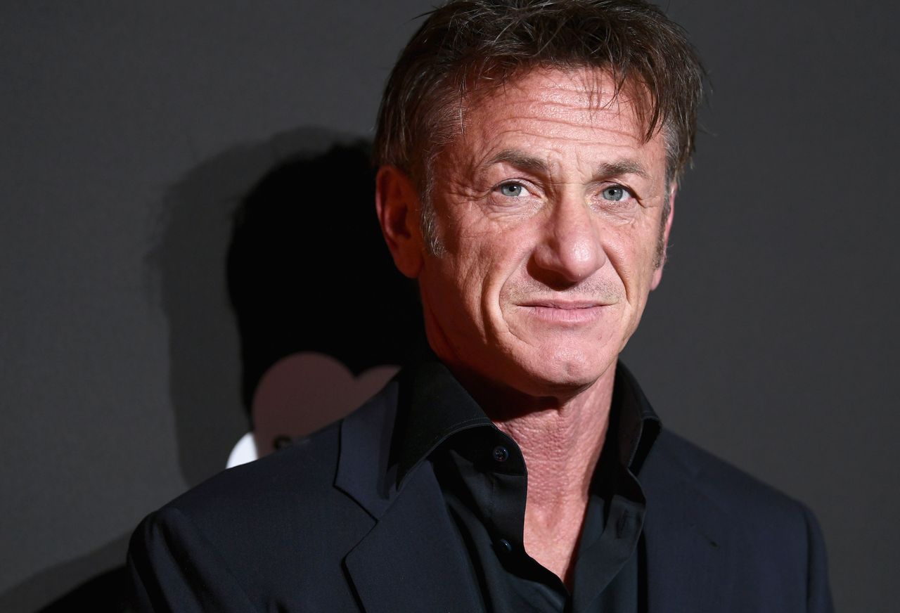 Sean Penn jest na Ukrainie. Chciał kręcić tam film