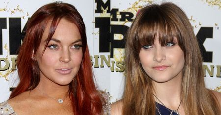 Paris Jackson i Lindsay Lohan na imprezie!