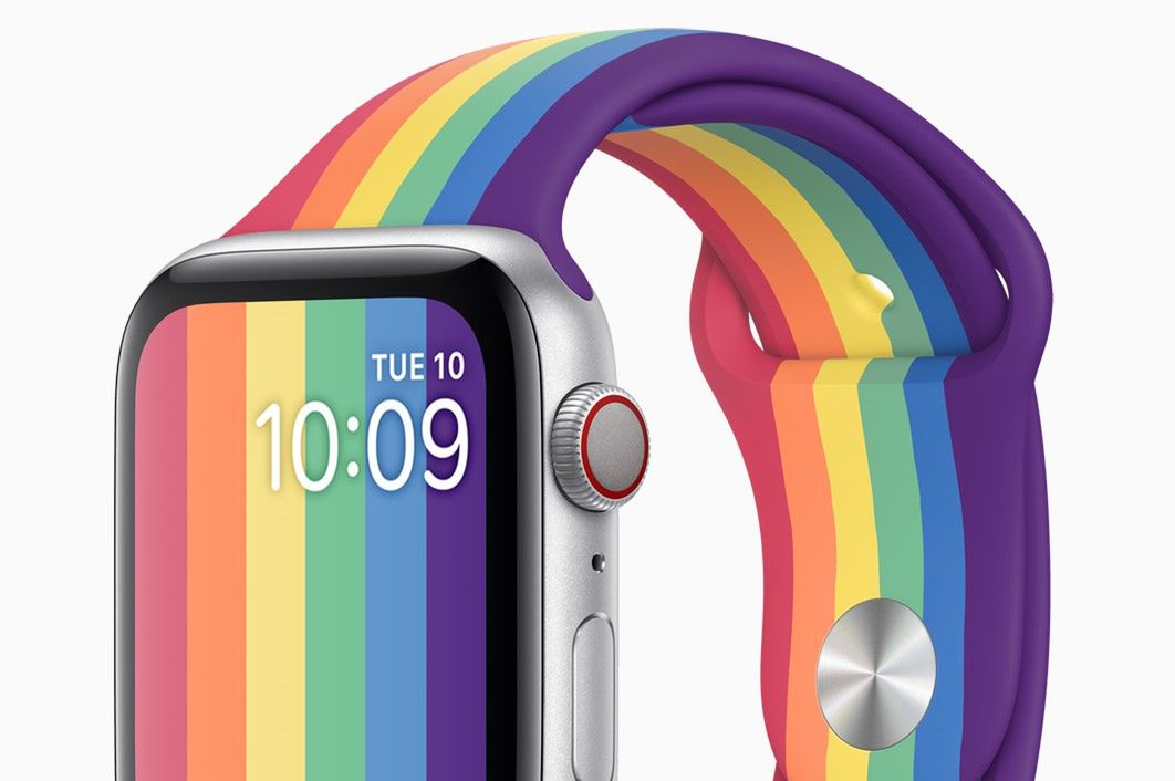 Apple Watch i dwa nowe paski w geście poparcia środowisk LGBTQ. Jeden zaprojektował Nike