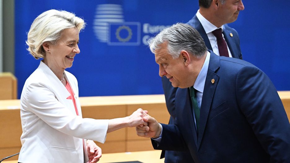 Ursula von der Leyen i Viktor Orban