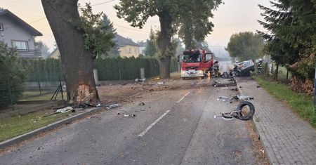 Poranna tragedia. 20-latek jechał Audi. Nie żyje