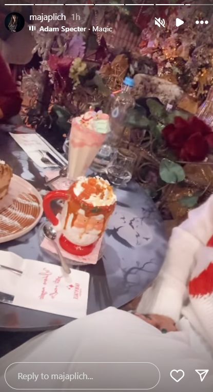 Maja Rutkowski chwali się deserem