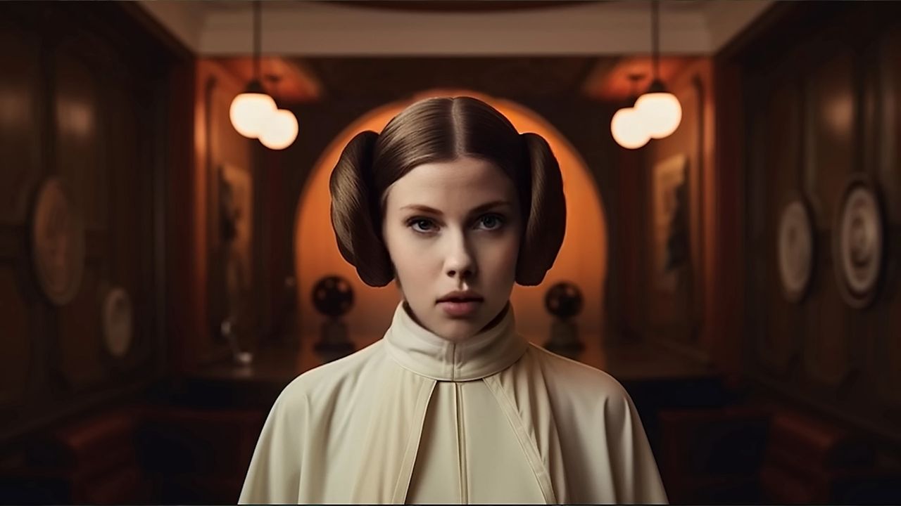 Jak wyglądałyby "Gwiezdne wojny" gdyby nagrał je Wes Anderson?
