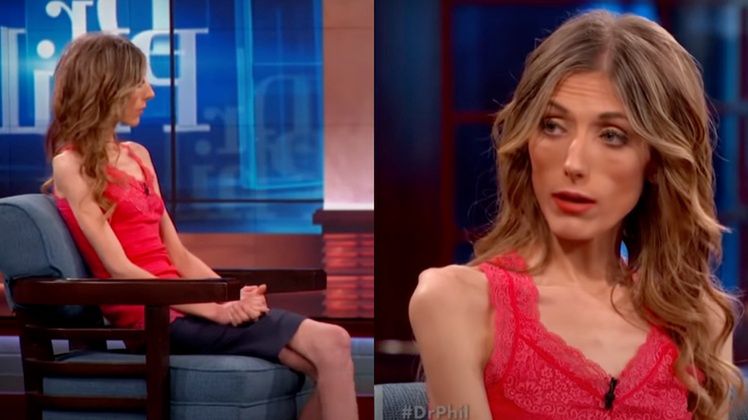 Jordan w wieku 23 lat ważyła 34 kilogramy