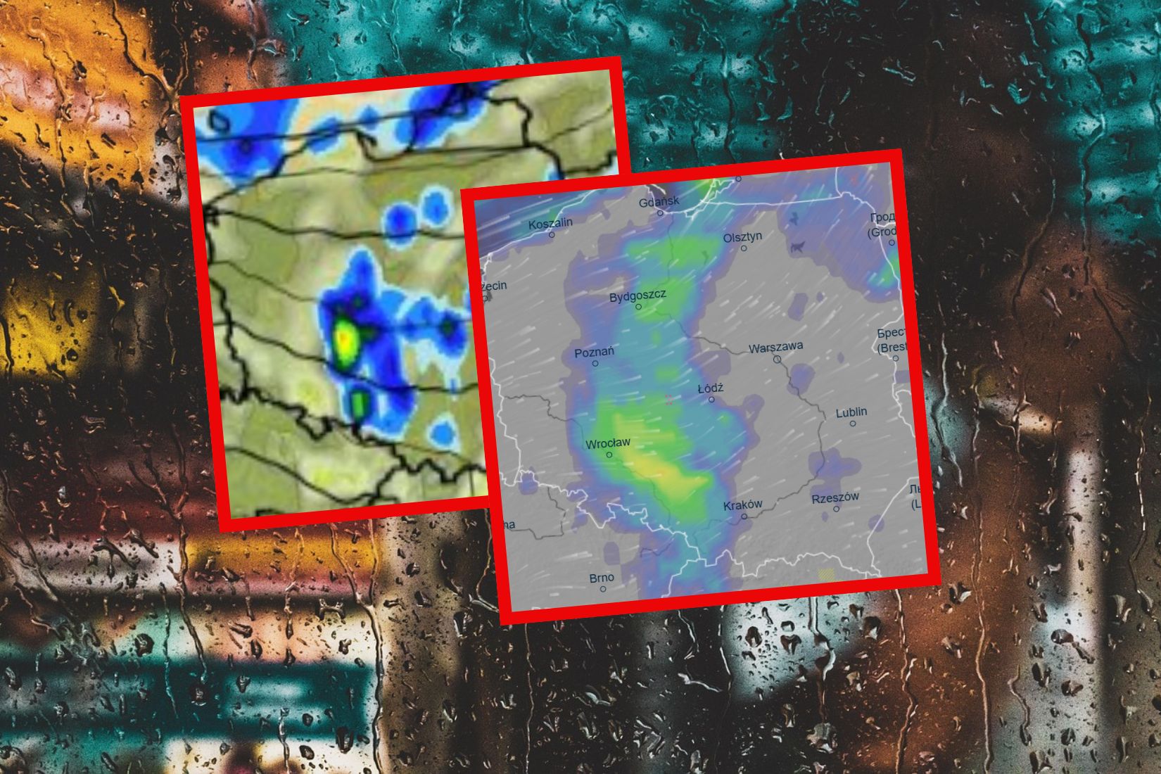 Deszczowy front nad Polską. Będzie zimno