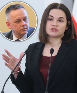 "Smaczny kąsek propagandowy". Cichanouska mówi WP, jak Szmydt może zostać wykorzystany