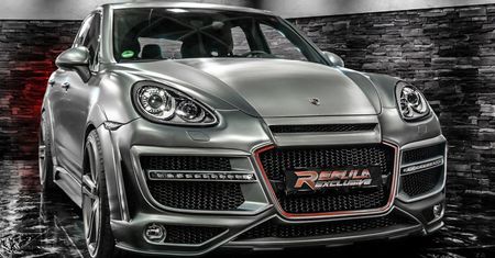 Agresywne Porsche Cayenne