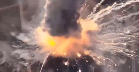 Straty Rosjan widoczne z kosmosu. Wyrzutnie systemu S-400 przestały istnieć