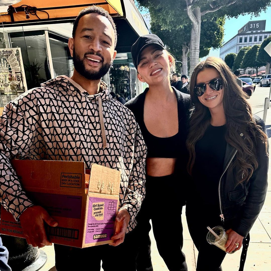 Natalia Janoszek spotkała Johna Legenda i Chrissy Teigen
