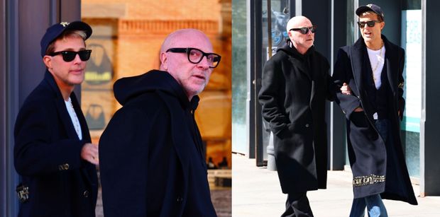 67-letni Domenico Dolce spaceruje POD RĘKĘ z młodszym o 29 lat partnerem (ZDJĘCIA)
