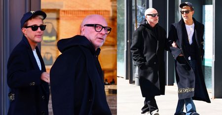 67-letni Domenico Dolce spaceruje POD RĘKĘ z młodszym o 29 lat partnerem (ZDJĘCIA)