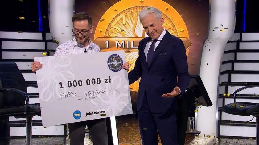 Marek Wojtuń wygrał milion w "Milionerach"