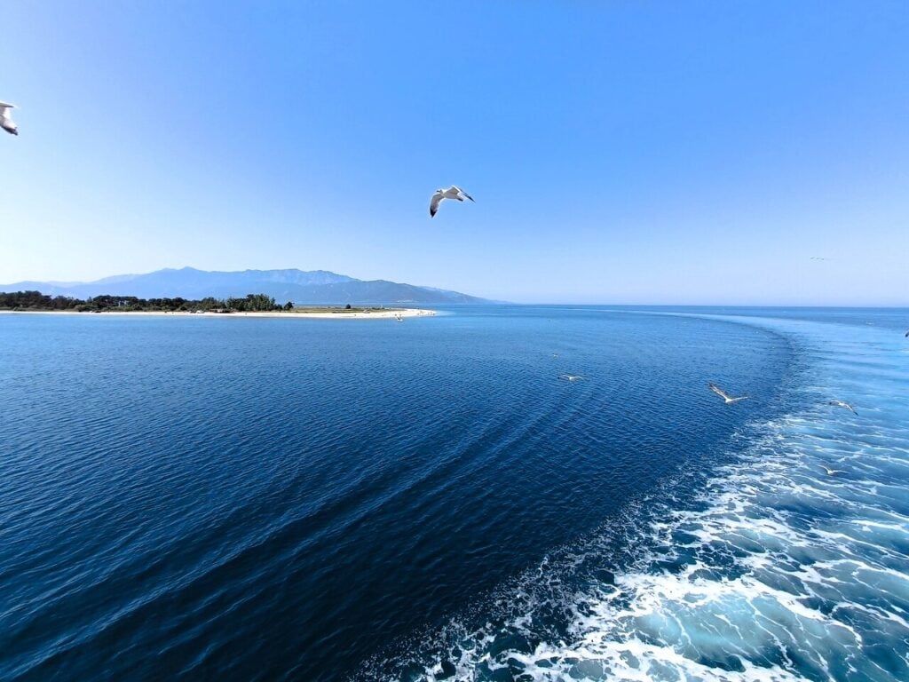 Prom Thassos Grecja