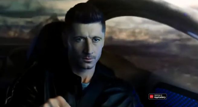 Robert Lewandowski reklamuje Huawei AppGallery