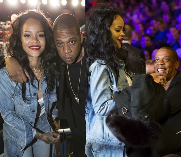 Rihanna i Jay-Z na gali boksu! (ZDJĘCIA)