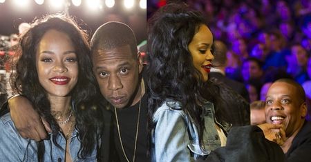 Rihanna i Jay-Z na gali boksu! (ZDJĘCIA)