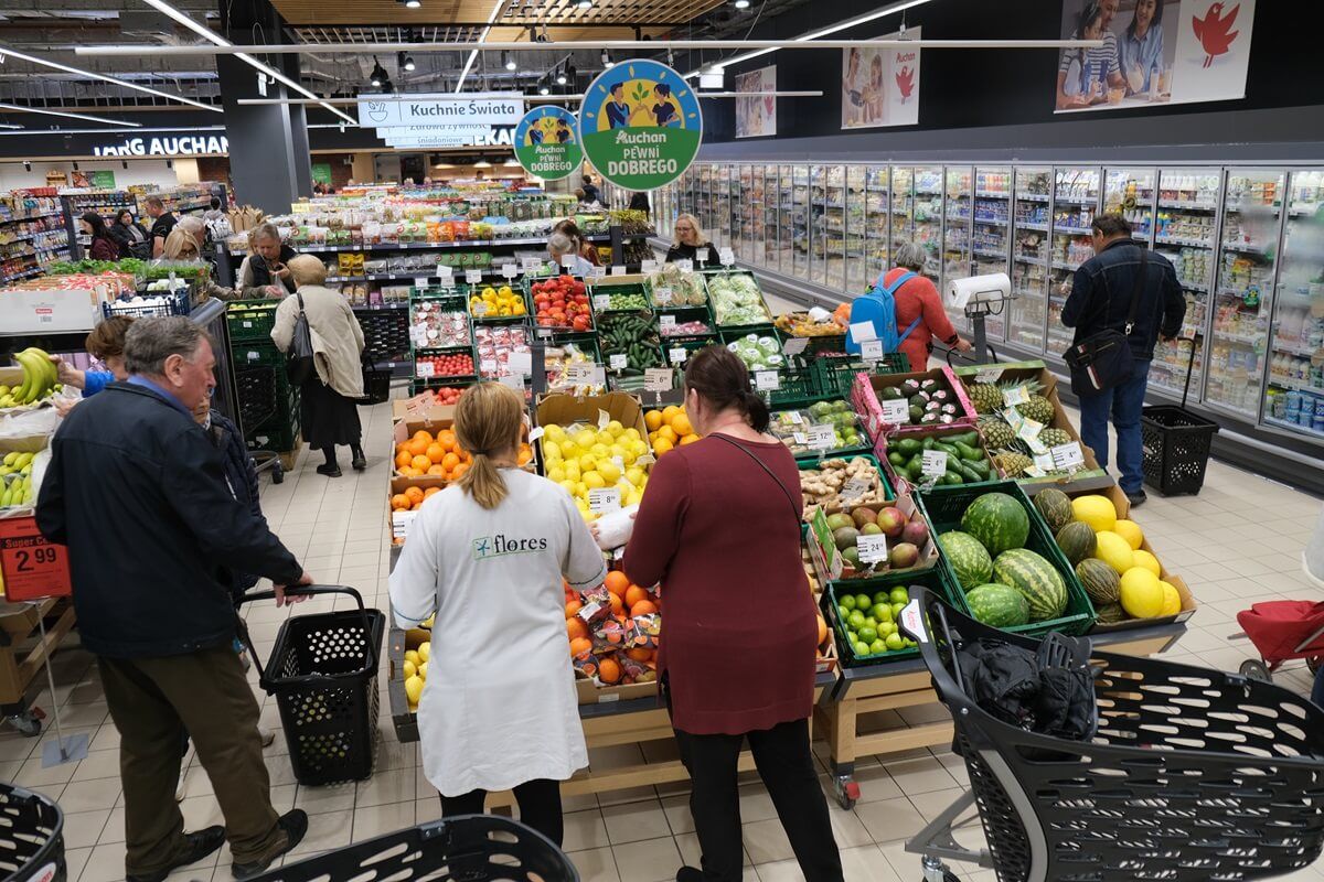 Otwarcie Auchan Supermarket w Galerii Olimp