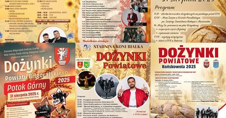 Dożynki 31 sierpnia 2025 w woj. lubelskim. Wystąpią: Budka Suflera, Boys, Poparzeni Kawą Trzy czy Classic