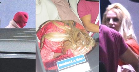 Britney Spears chodzi w KOMINIARCE i kuli się pod ostrzałem paparazzi (ZDJĘCIA)