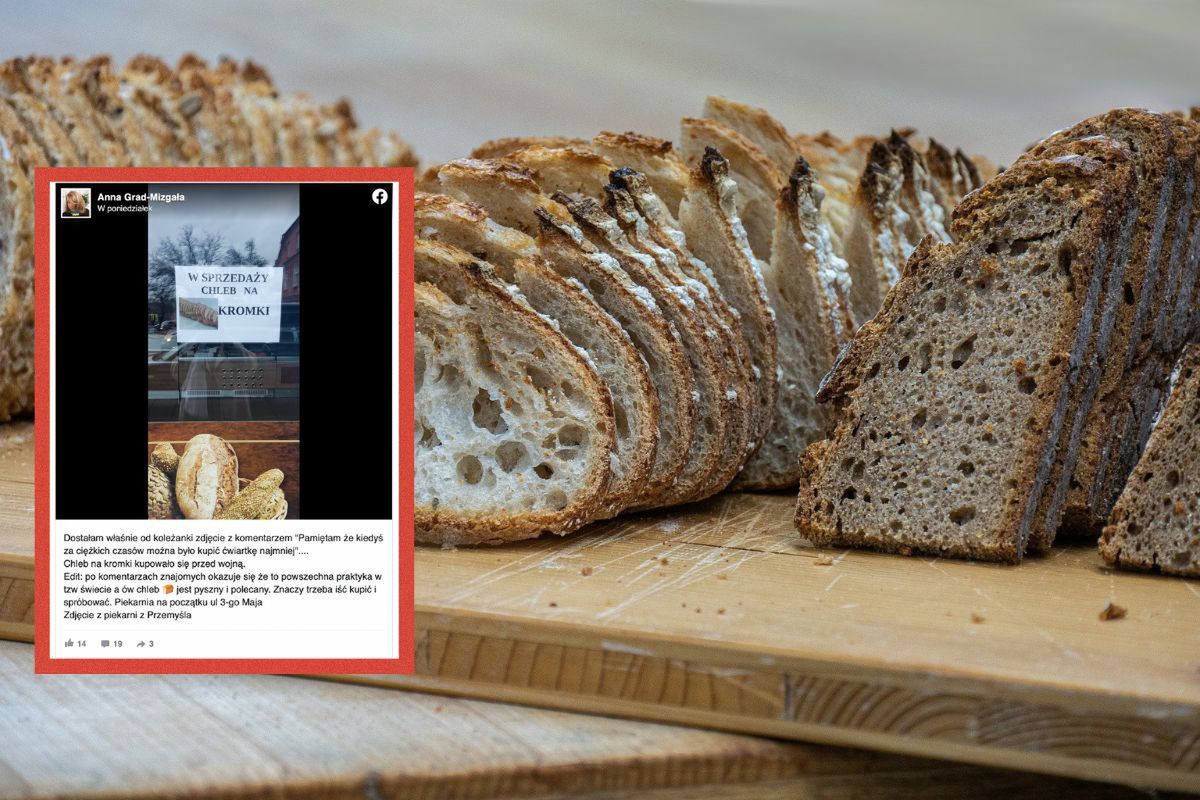 Sprzedają chleb na kromki. Oferta piekarni w sieci wywołała dyskusję