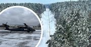 Black Hawk odśnieża tory. Niezwykła akcja na Warmii i Mazurach - VIDEO