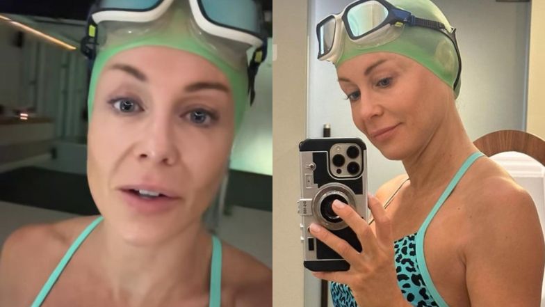 Małgorzata Rozenek przepłynęła DWA KILOMETRY z samego rana. Pokazała się w NATURALNEJ odsłonie (FOTO)