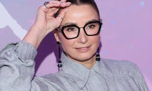 Dawno niewidziana Brodzik na ściance. Jej spodnie to hit na zimę