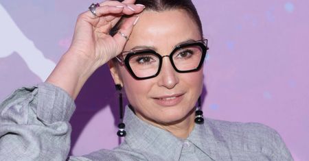 Dawno niewidziana Brodzik na ściance. Jej spodnie to hit na zimę