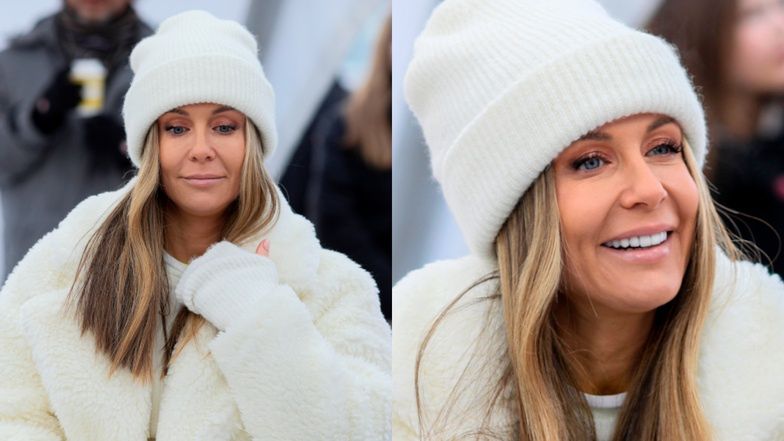 Małgorzata Rozenek w zimowym wydaniu "Dzień Dobry TVN"