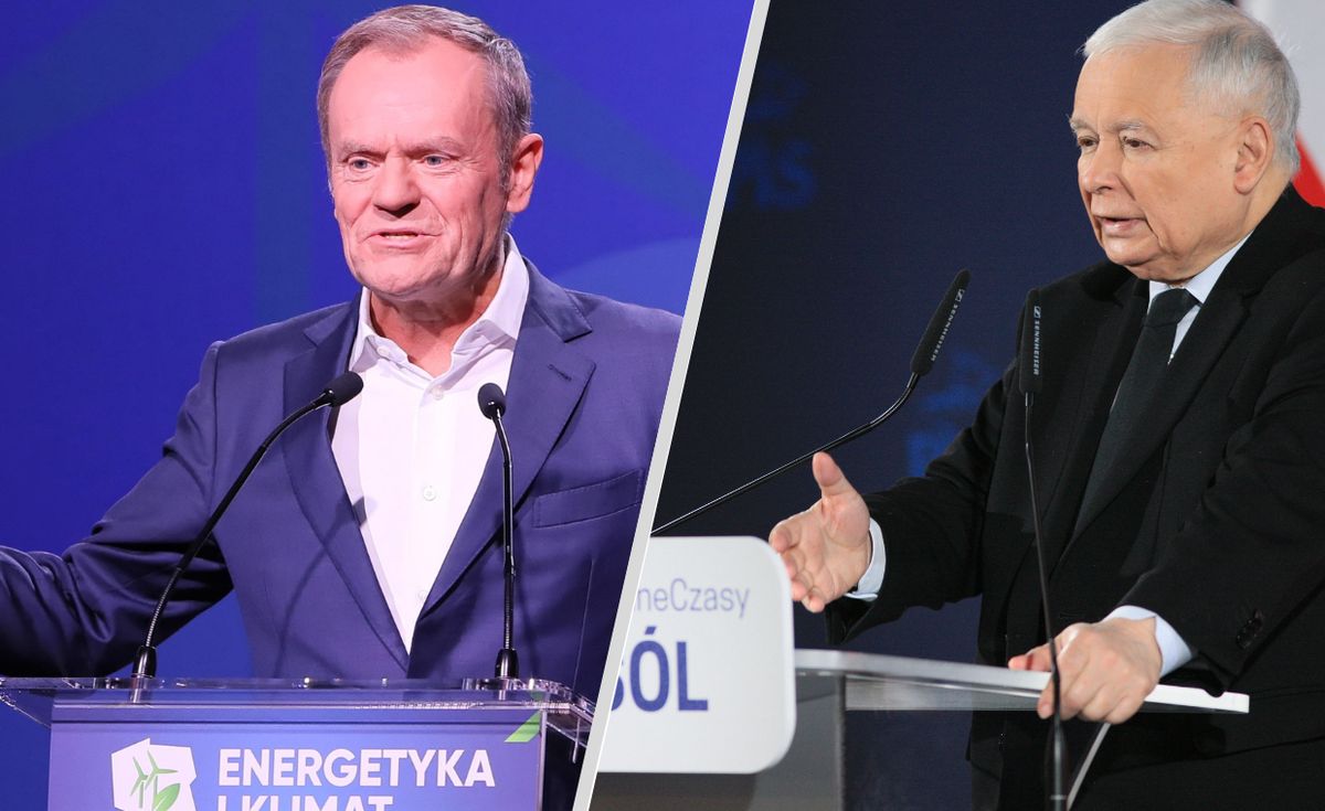Donald Tusk chce debaty z Jarosławem Kaczyńskim