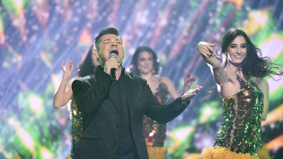 Zenon Martyniuk podczas Sylwestra Marzeń z Dwójką