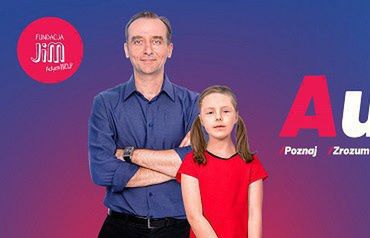 Wojciech Mecwaldowski w kampanii społecznej na temat autyzmu „Polska na niebiesko"