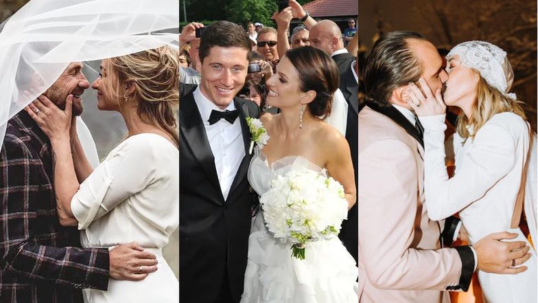 TYLKO W PUDELKU": Ewa Minge ocenia suknie ślubne gwiazd