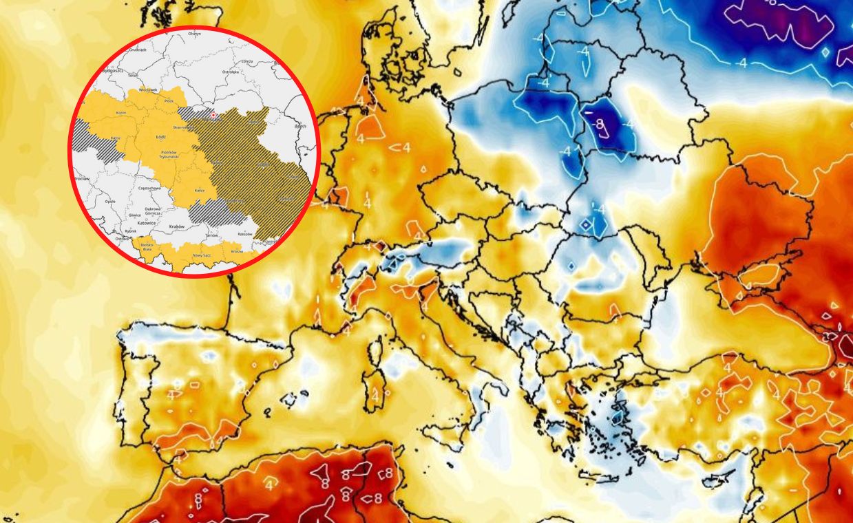 Groźna pogoda. Nocne alerty IMGW