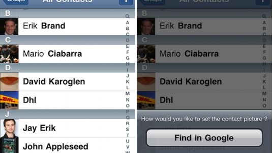 iPicMyContacts - alternatywa dla Cyntact 1