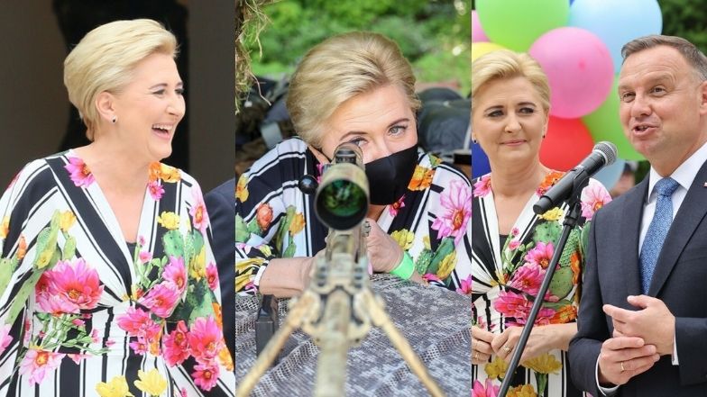 Andrzej Duda i Agata Duda promują bezpieczne wakacje