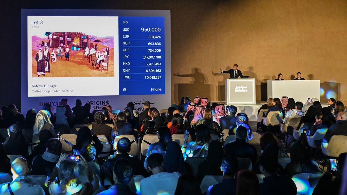 Aukcja Sothesby's w Arabii Saudyjskiej