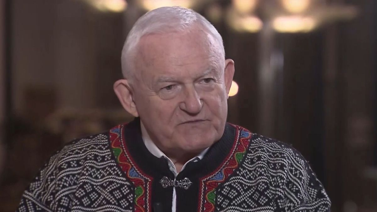 Leszek Miller w góralskim swetrze