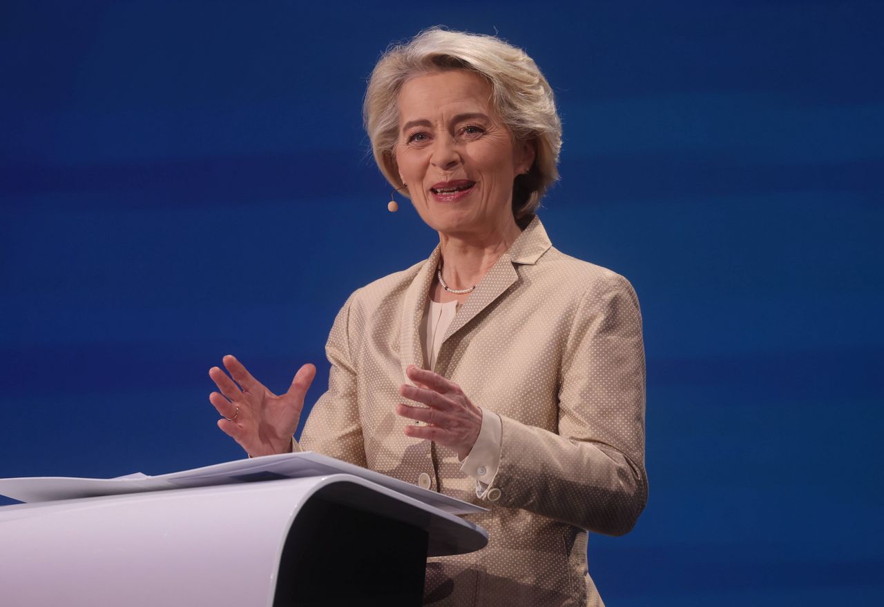 Ursula von der Leyen announced significant financial support for Ukraine.