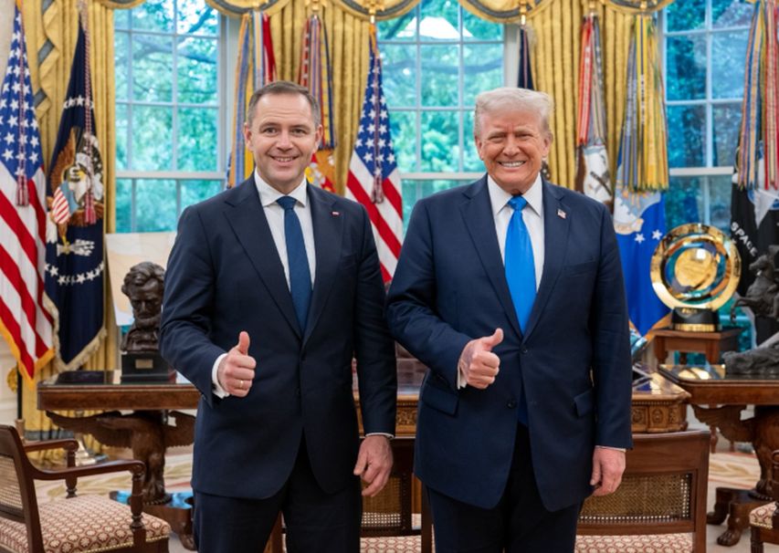 wiadomości,aktualności,WP Wiadomości Nawrocki będzie miał dla Trumpa ważną wiadomość. Prezydent Litwy zabrał głos