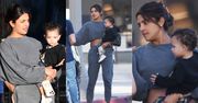 Naturalna Priyanka Chopra odsłania brzuch podczas wypadu na lunch z córką (ZDJĘCIA)