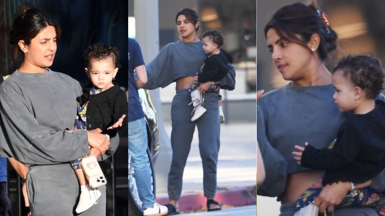 Priyanka Chopra wybrała się na lunch z córką Malti