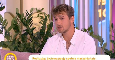 Antoni Strzelecki skończył nietypowe studia. Tego chciał jego znany, zmarły ojciec